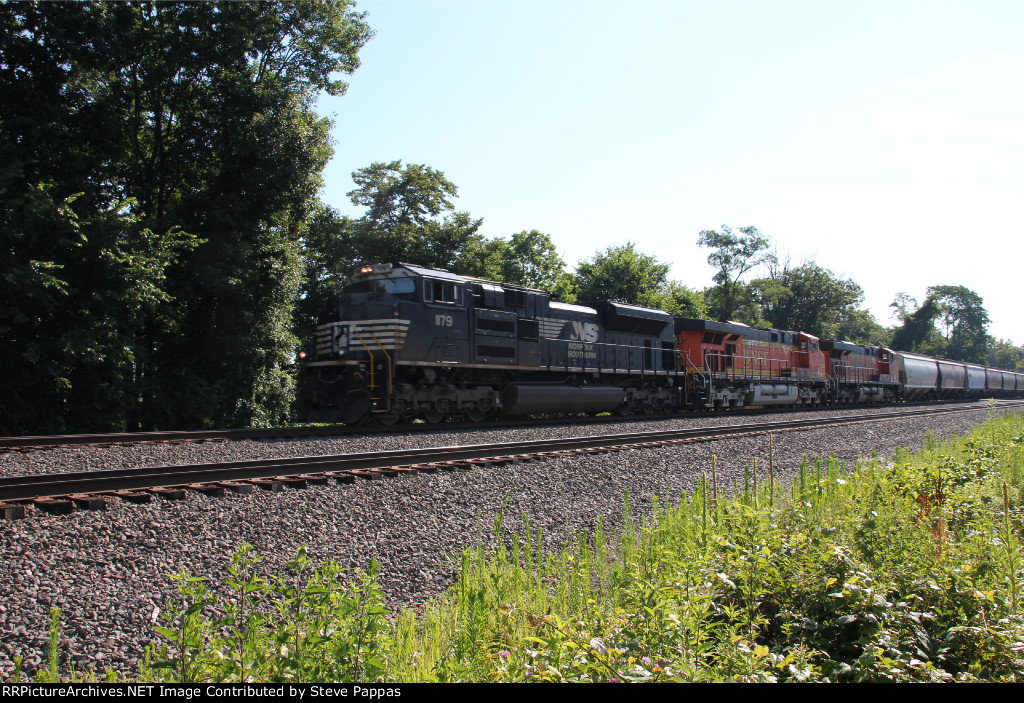 NS 1179 leads train 49A